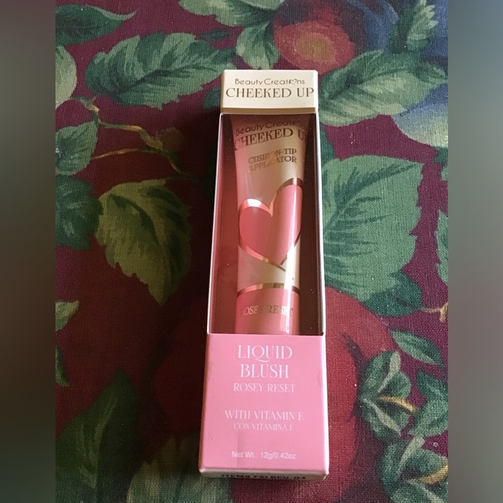 BEAUTY CREATIONS ROSEY RESET LIQUID BLUSH NIB